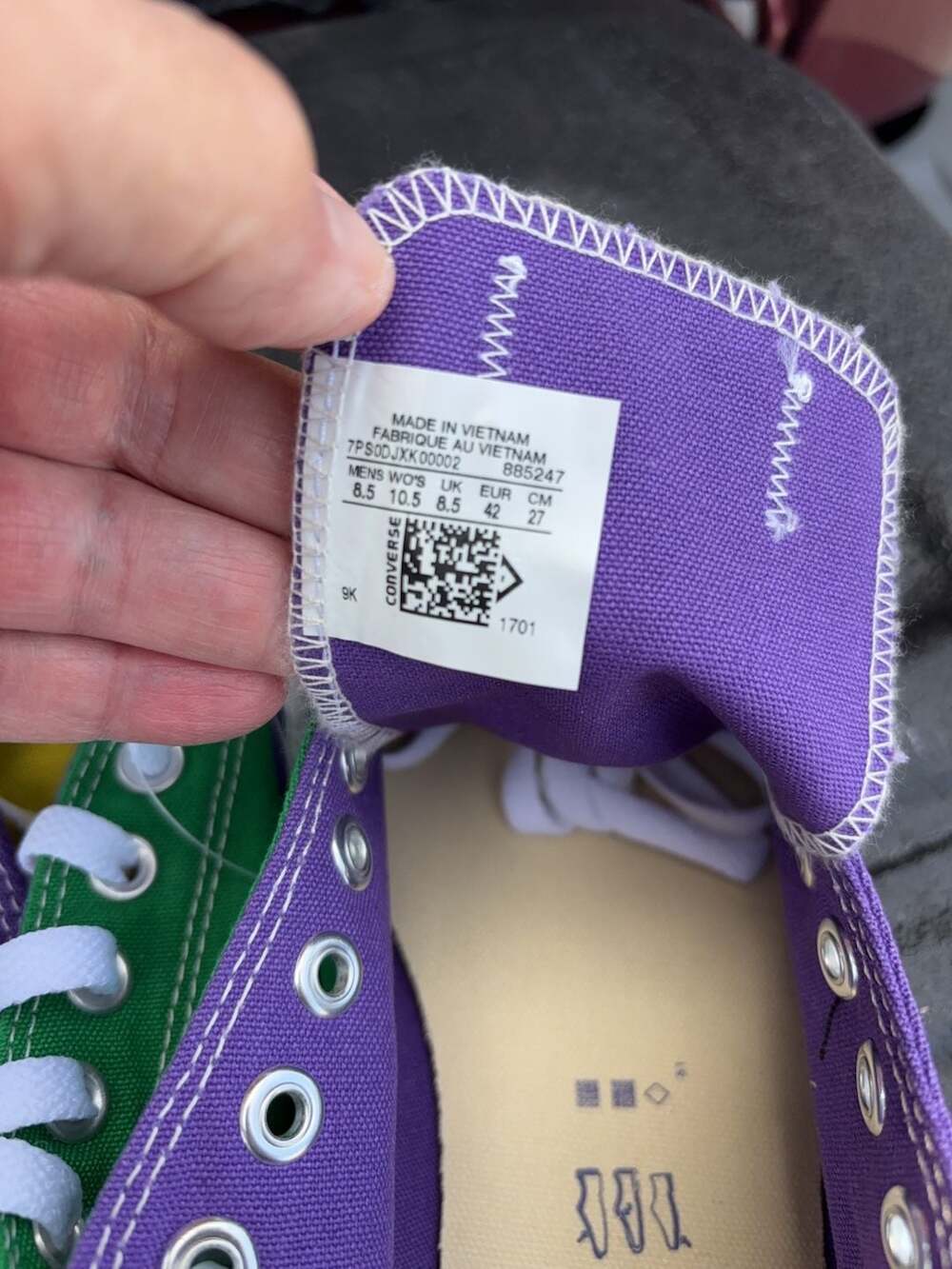Converse All Star Queen Bee Low Top Sneakers Men's 8.5 Women's 10.5 - Picture 5 of 5
